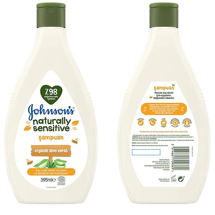 Johnson's Baby Naturals Şampuan 395 Ml - 2