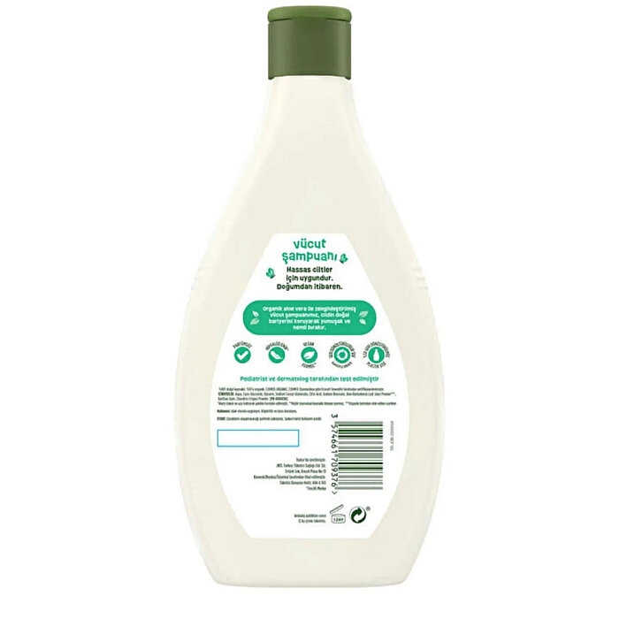 Johnson's Baby Naturals Vücut Şampuanı 395 Ml - 2