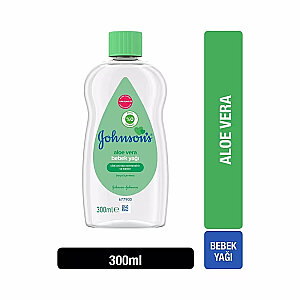 Johnson's Baby Nemlendirici Bebek Yağı Aloe Vera 300 Ml - 2