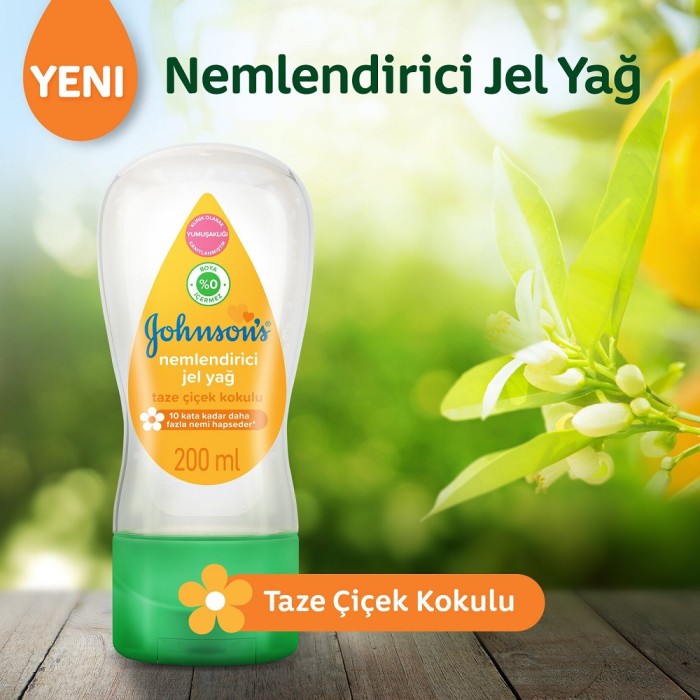 Johnson's Baby Yağ Nemlendirici Jel 200 Ml