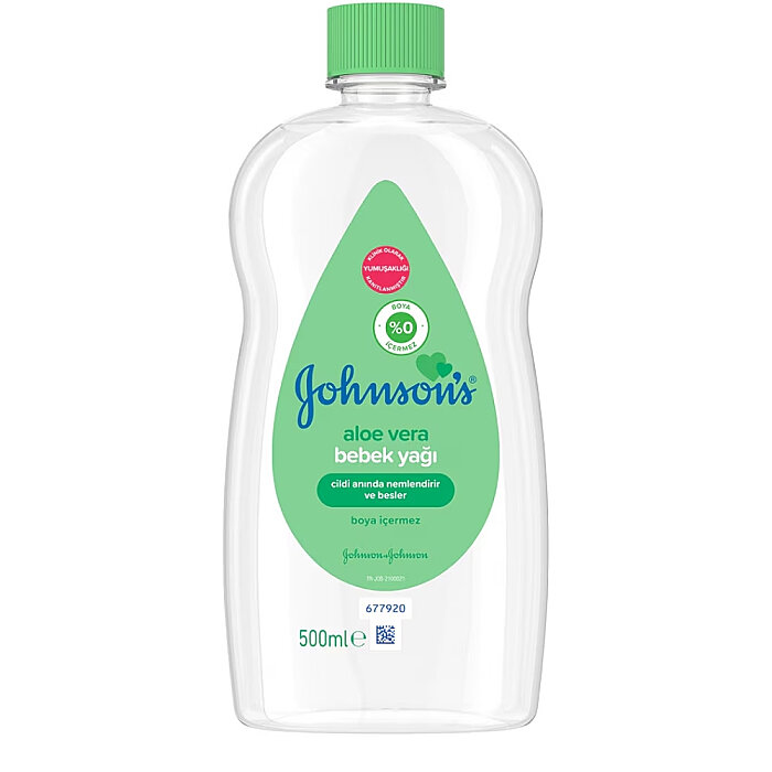 Johnson's Bebek Yağı Aloe Vera 500 Ml - 1