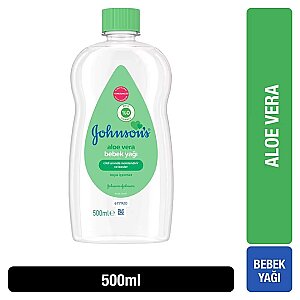 Johnson's Bebek Yağı Aloe Vera 500 Ml - 2