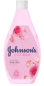 Johnsons Vita-Rich Duş Jeli Gül Suyu Yatıştırıcı 400 Ml - Thumbnail