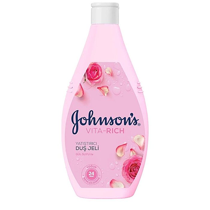 Johnsons Vita-Rich Duş Jeli Gül Suyu Yatıştırıcı 400 Ml - 1
