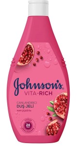 Johnsons Vita-Rich Duş Jeli Nar Çiçeği Canlandırıcı 400 Ml - Thumbnail