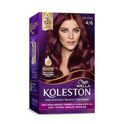 Koleston - Koleston Kit Saç Boyası 4 6 Kızıl Vıyole