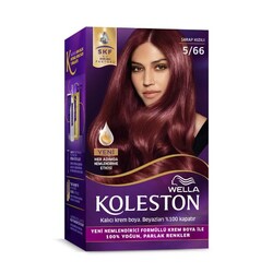 Koleston - Koleston Kit Saç Boyası 5 66 Şarap Kızılı
