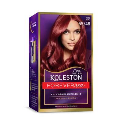 Koleston Kit Saç Boyası 55 46 Kızıl Büyü