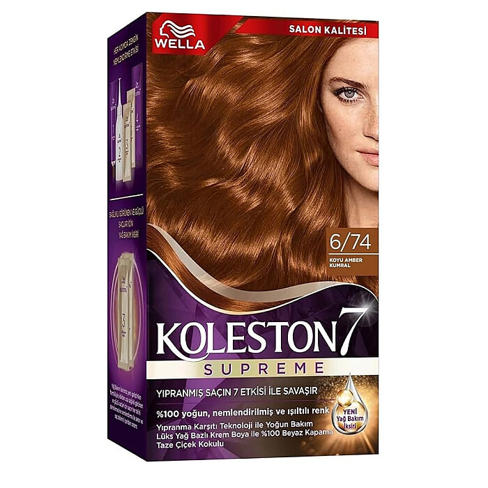Koleston Kit Saç Boyası 6 74 Terrakota - 1
