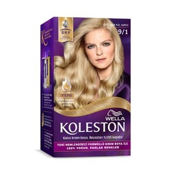 Koleston - Koleston Kit Saç Boyası 9 1 Özel Açık Kül Sarısı