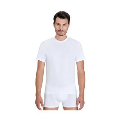 Kom James T Shirt 2'li Beyaz L