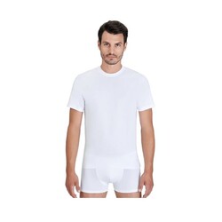 Kom James T Shirt 2'li Beyaz XL - Thumbnail