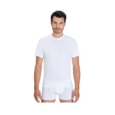 Kom James T Shirt 2'li Beyaz XL