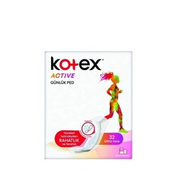 Kotex Active Günlük Ped Ultra İnce 32'li - Thumbnail