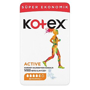 Kotex Active Quadro Normal 22'li - Kotex