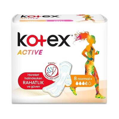 Kotex Active Single Normal 8'li