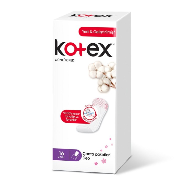 Kotex Günlük Ped Uzun 16'lı