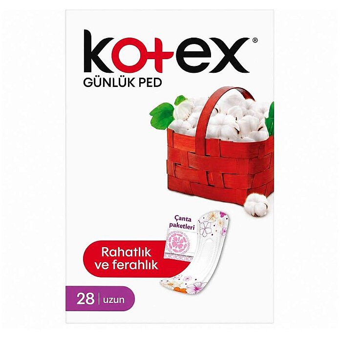 Kotex Günlük Ped Uzun 28'li - 1