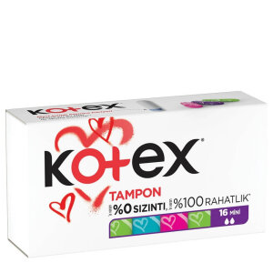 Kotex Tampon Mini 16'lı - Kotex