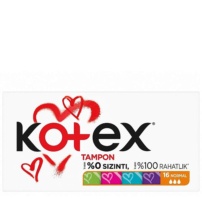 Kotex Tampon Normal 16'lı - 1