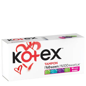 Kotex Tampon Süper 16'lı - Kotex