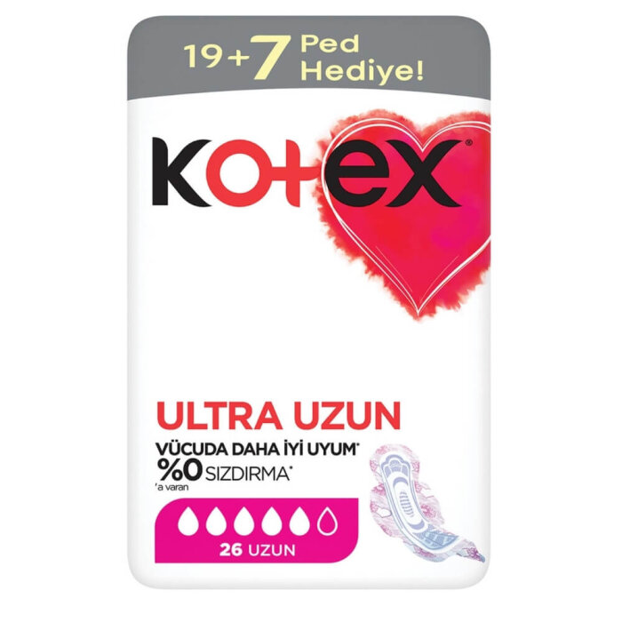 Kotex Ultra Dev Ekonomik Uzun 26'lı - 1