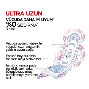 Kotex Ultra Kanatlı Uzun 7'li - 2