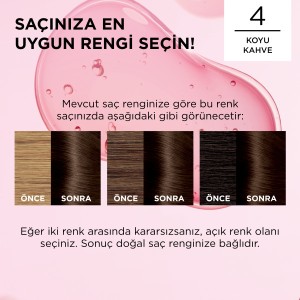 L'Oréal Paris Excellence Creme 4 Koyu Kahve Saç Boyası - Thumbnail