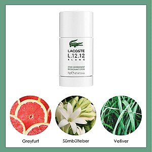 Lacoste L.12.12 Blanc Erkek Deo Stick 75 Gr - 2