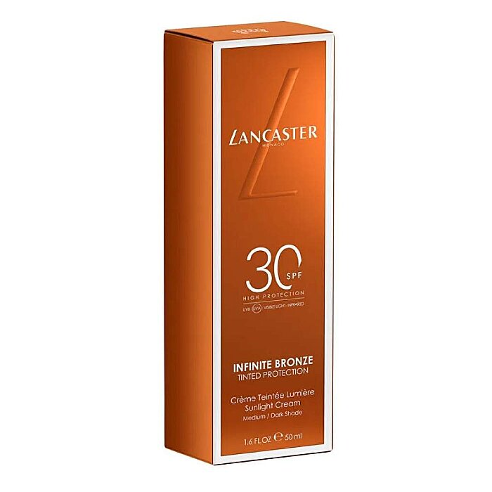 Lancaster Infinite Bronze Sunlight Cream Spf30 Medium Dark 50 Ml - 2