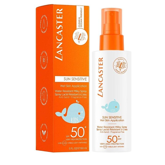 Lancaster Sun Sensitive Kids Milky Spray Spf50+ 150 Ml - 2
