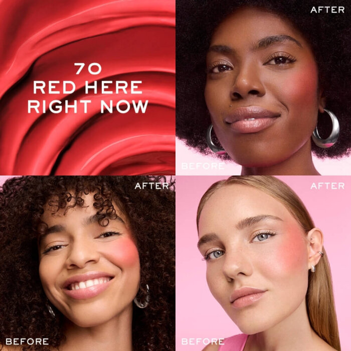 Lancome Blush Idole Juicy 70 Red Here Right Now - 5