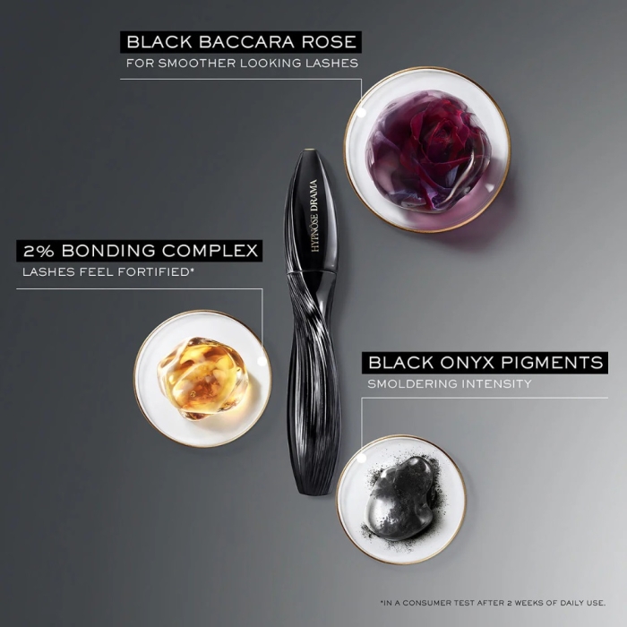 Lancome Hypnose Drama Mascara+Mini Khol Eye Pencil+Bi Facil 30 Ml Set - 3