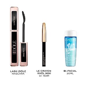 Lancome Lash Idole Mascara+Mini Le Crayon Khol Noir+Bifacil 30 Ml Set - 3