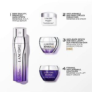 Lancome Renergie Triple Serum 50 Ml+Göz Kremi 5 Ml+HPN 300 Peptit Krem 15 Ml+Multi-Lift Gece Kremi 15 Ml Set - 3