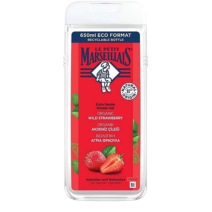 Le Petit Marseillais Akdeniz Çileği Duş Jeli 650 Ml - 1