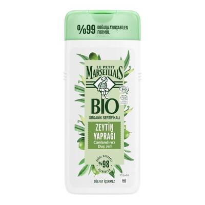 Le Petit Marseillais Bio Organic Zeytin Yaprağı Duş Jeli 400 Ml
