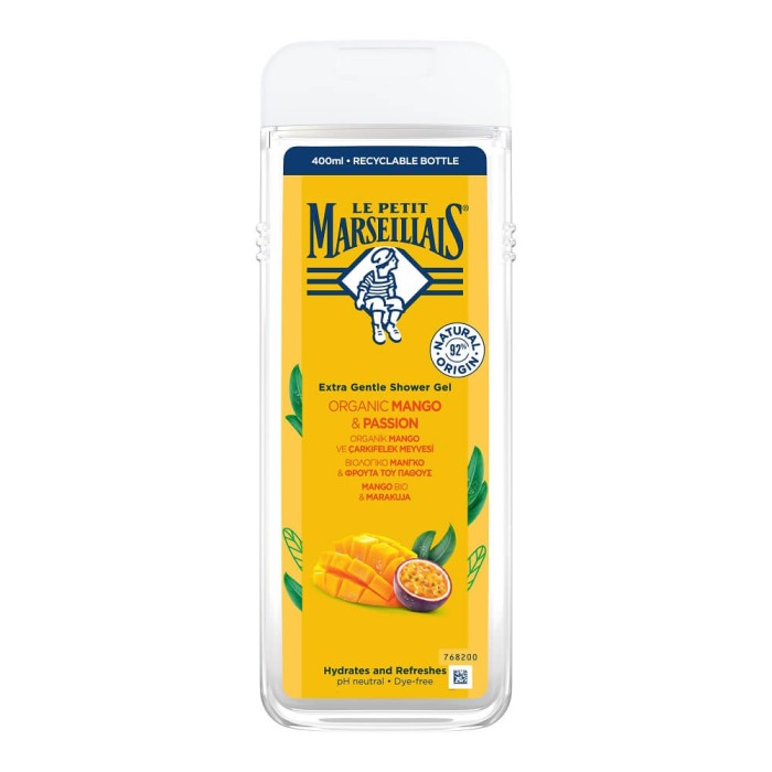 Le Petit Marseillais Mango&Çarkıfelek Duş Jeli 400 Ml