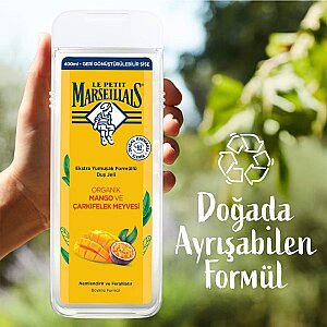 Le Petit Marseillais Mango&Çarkıfelek Duş Jeli 400 Ml - 3