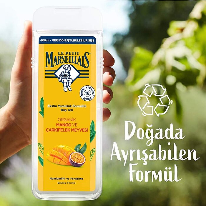 Le Petit Marseillais Mango&Çarkıfelek Duş Jeli 400 Ml - 3
