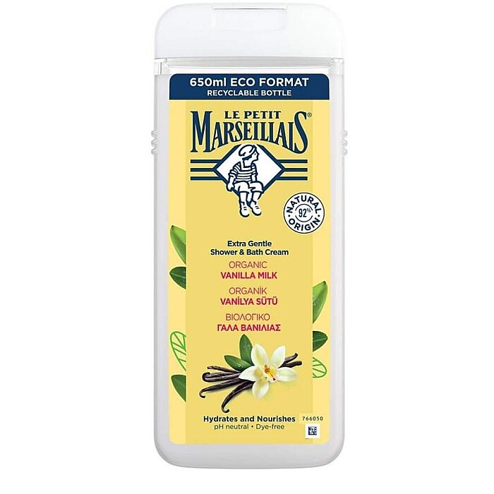 Le Petit Marseillais Vanilya Sütü Duş Jeli 650 Ml - 1