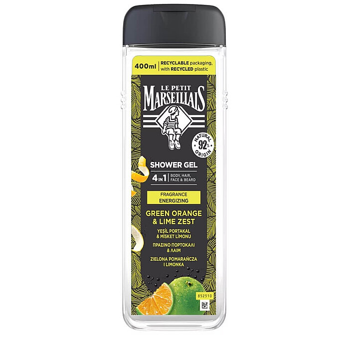 Le Petit Marseillais Yeşil Portakal&Limon Kabuğu Duş Jeli 400 Ml - 1