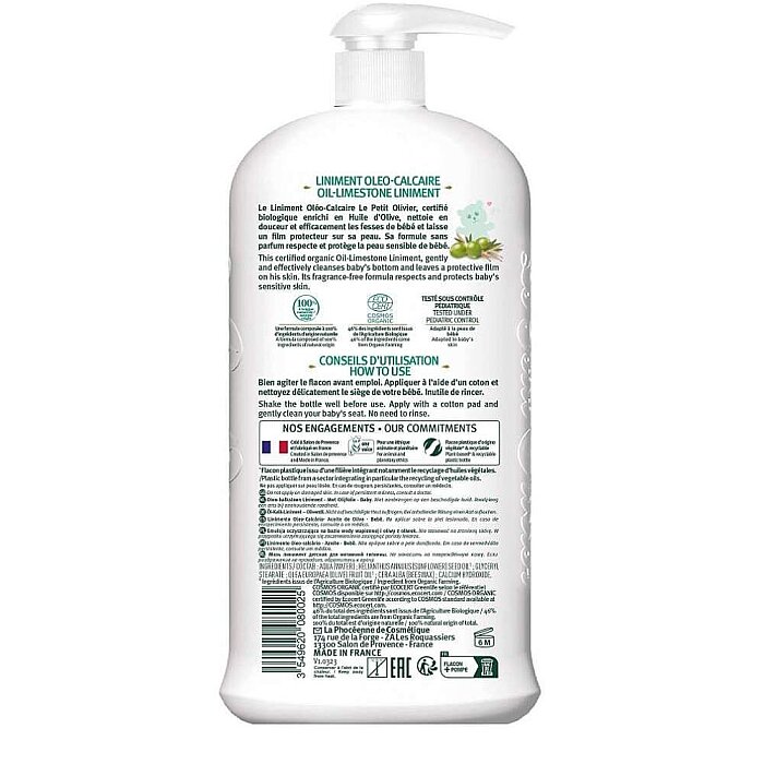 Le Petit Olivier Baby Limestone Liniment Oil 750 Ml - 2