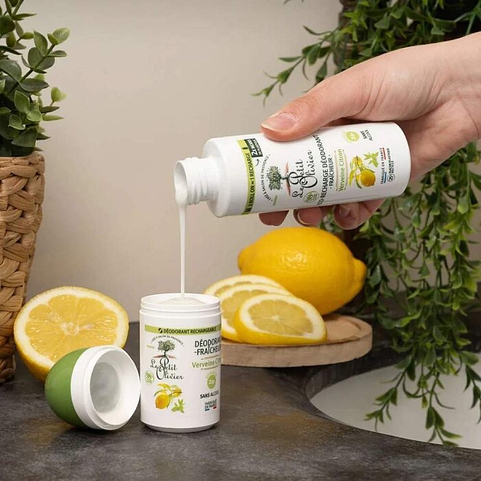 Le Petit Olivier Fresh Lemon Verbene Roll-On 100 Ml Refill - 3