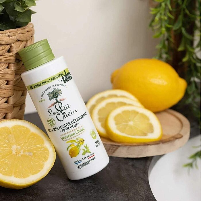 Le Petit Olivier Fresh Lemon Verbene Roll-On 100 Ml Refill - 2