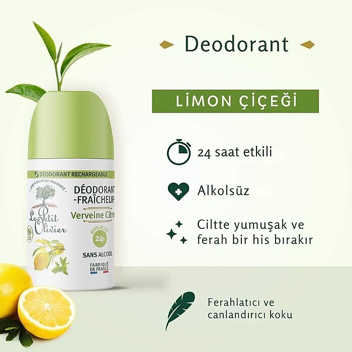 Le Petit Olivier Fresh Lemon Verbene Roll-On 50 Ml - 2