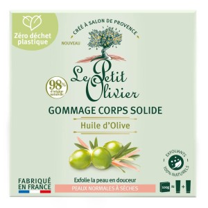 Le Petit Olivier Gommage Corps Solide Olive Soap 100 Gr - Thumbnail