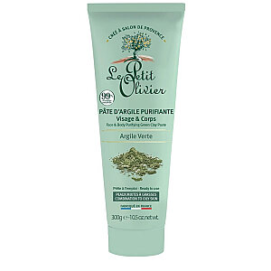 Le Petit Olivier Green Clay Plaste Argile Verte 300 Gr 
