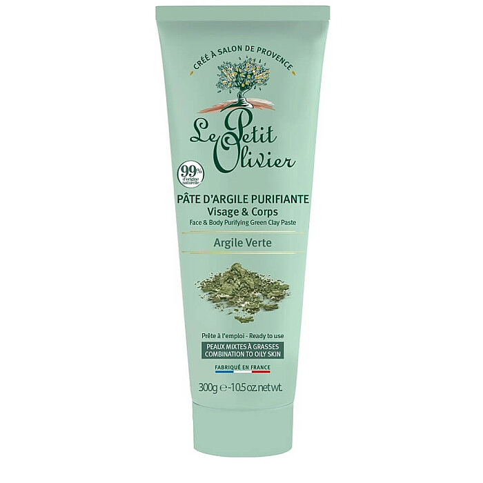 Le Petit Olivier Green Clay Plaste Argile Verte 300 Gr - 1