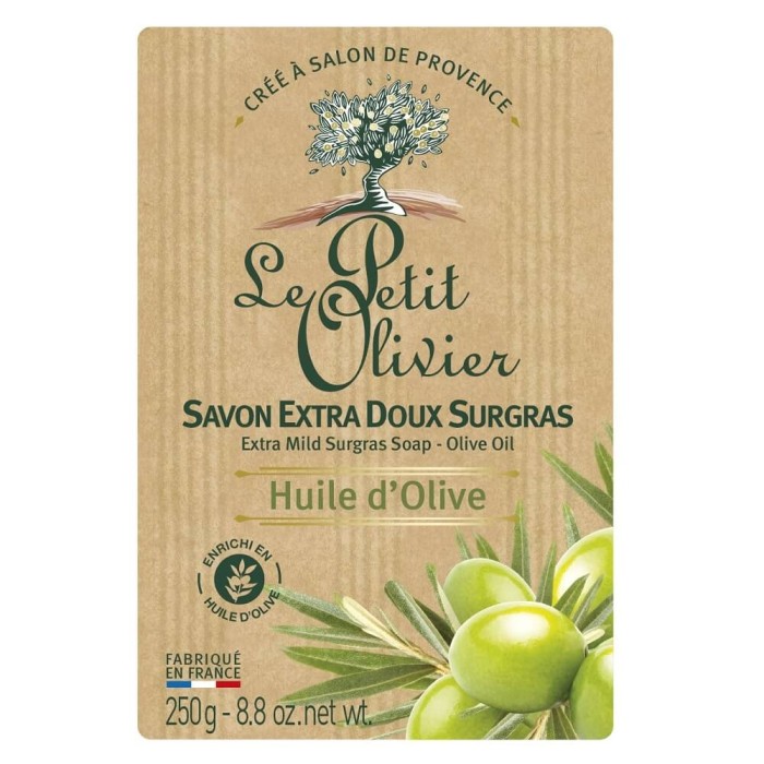 Le Petit Olivier Olive Oil Traditional Soap 250 Gr